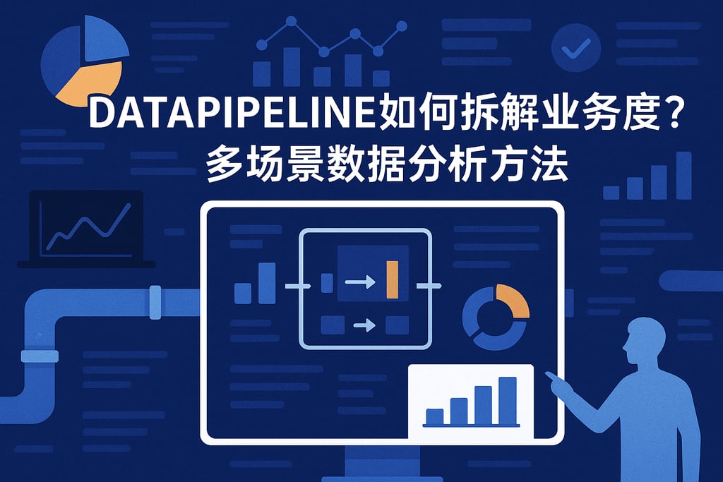 DataPipeline如何拆解业务维度？多场景数据分析方法