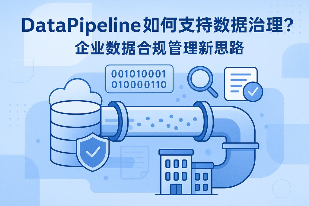 DataPipeline如何支持数据治理？企业数据合规管理新思路
