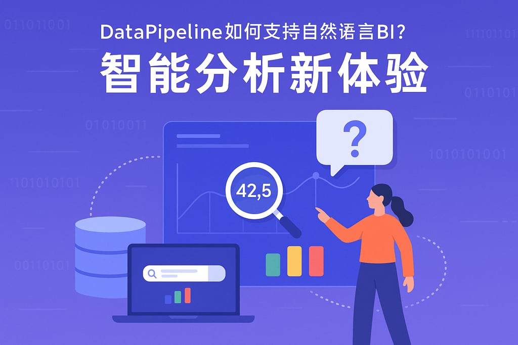 DataPipeline如何支持自然语言BI？智能分析新体验