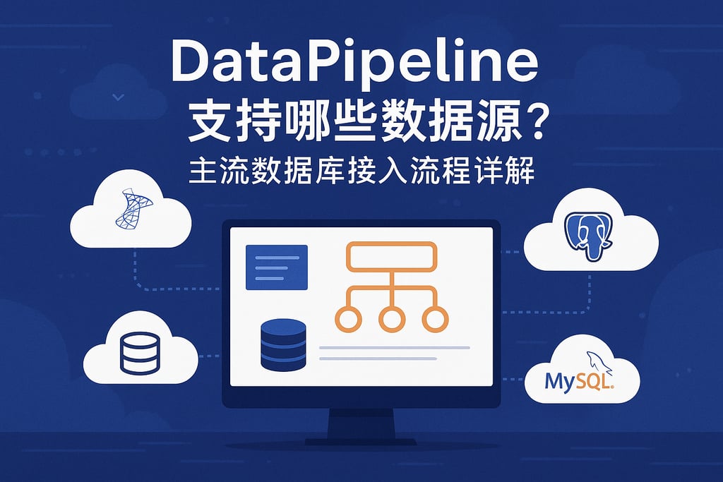 DataPipeline支持哪些数据源？主流数据库接入流程详解