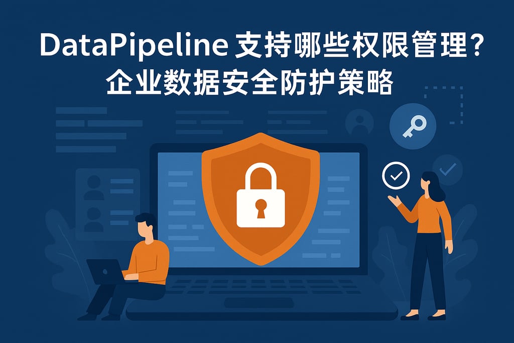 DataPipeline支持哪些权限管理？企业数据安全防护策略
