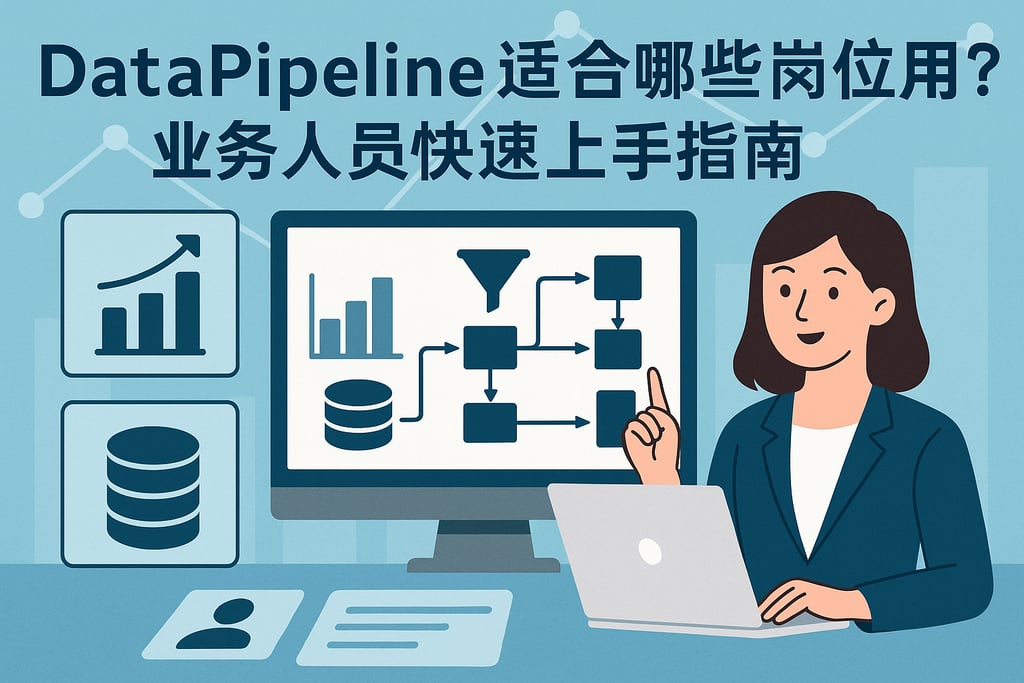 DataPipeline适合哪些岗位使用？业务人员快速上手指南
