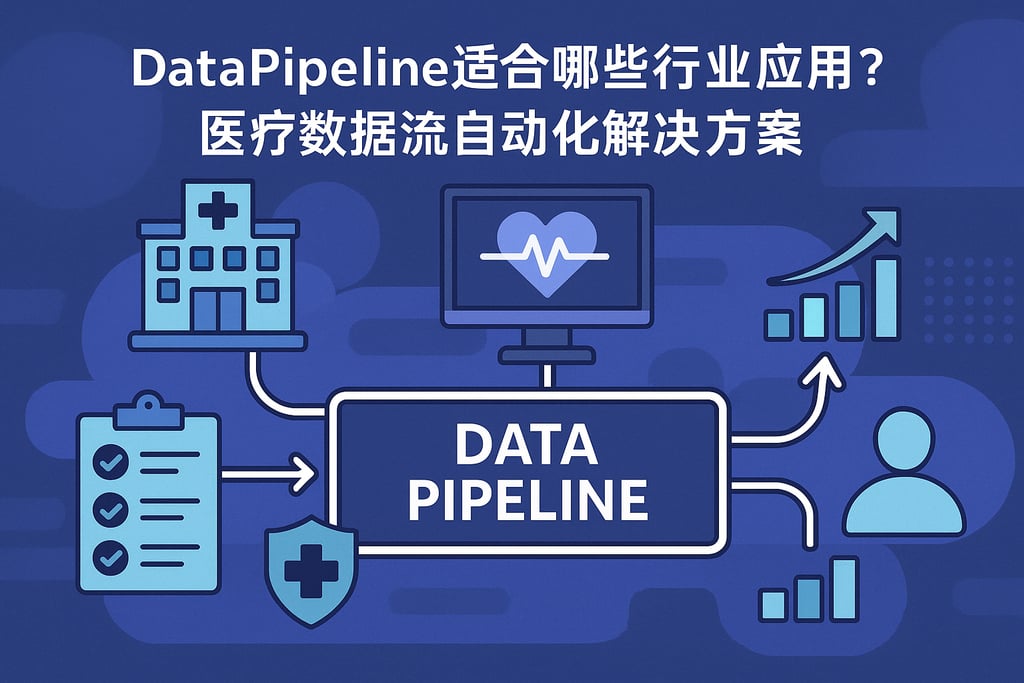 DataPipeline适合哪些行业应用？医疗数据流自动化解决方案