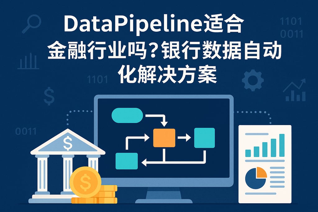 DataPipeline适合金融行业吗？银行数据自动化解决方案