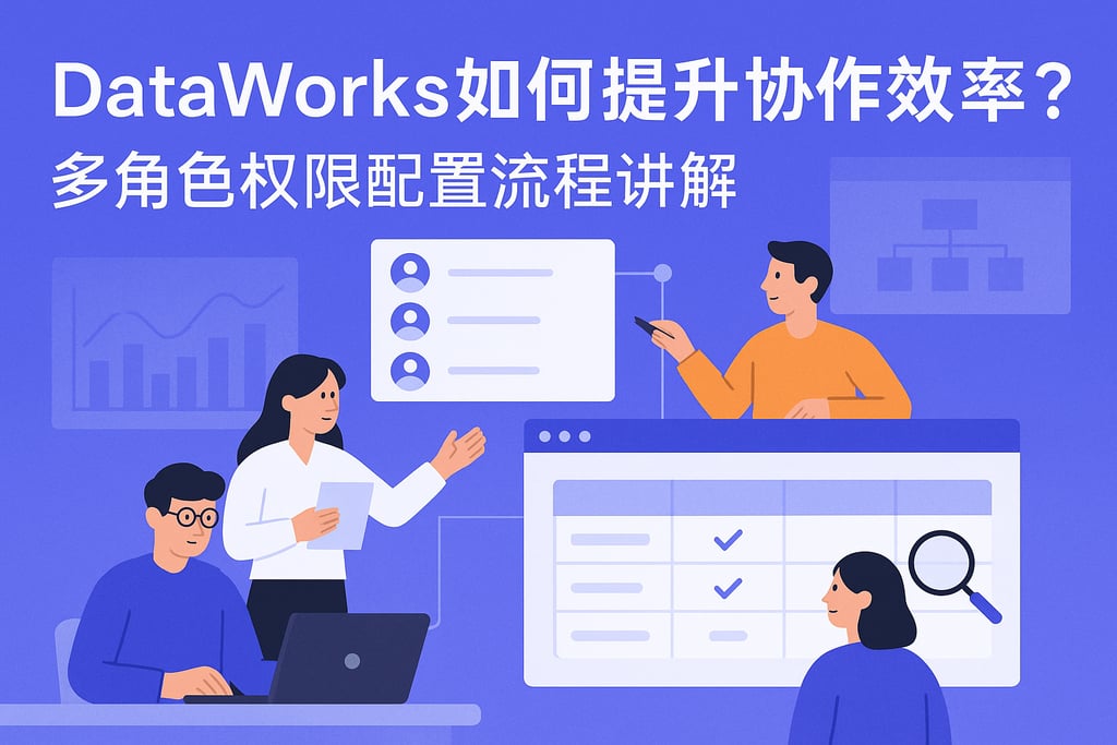 DataWorks如何提升协作效率？多角色权限配置流程讲解