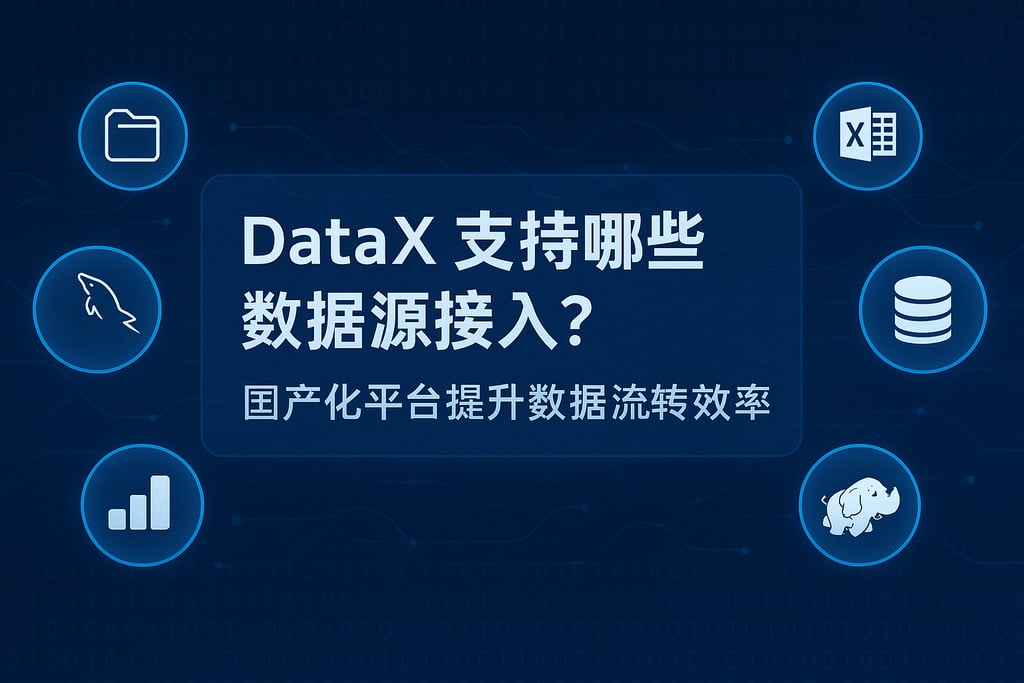 DataX支持哪些数据源接入?国产化平台提升数据流转效率 | 帆软数字化转型知识库