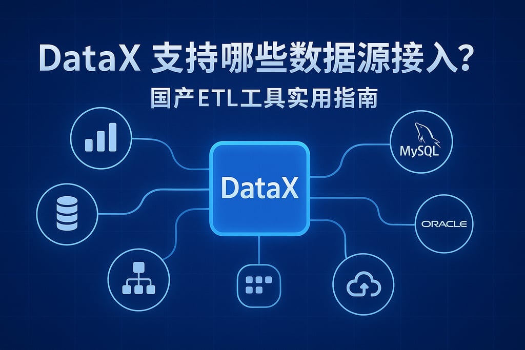 DataX支持哪些数据源接入?国产ETL工具实用指南 | 帆软数字化转型知识库