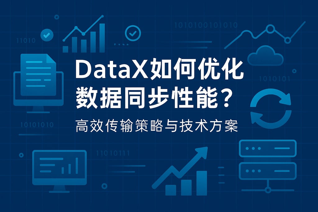 DataX如何优化数据同步性能？高效传输策略与技术方案