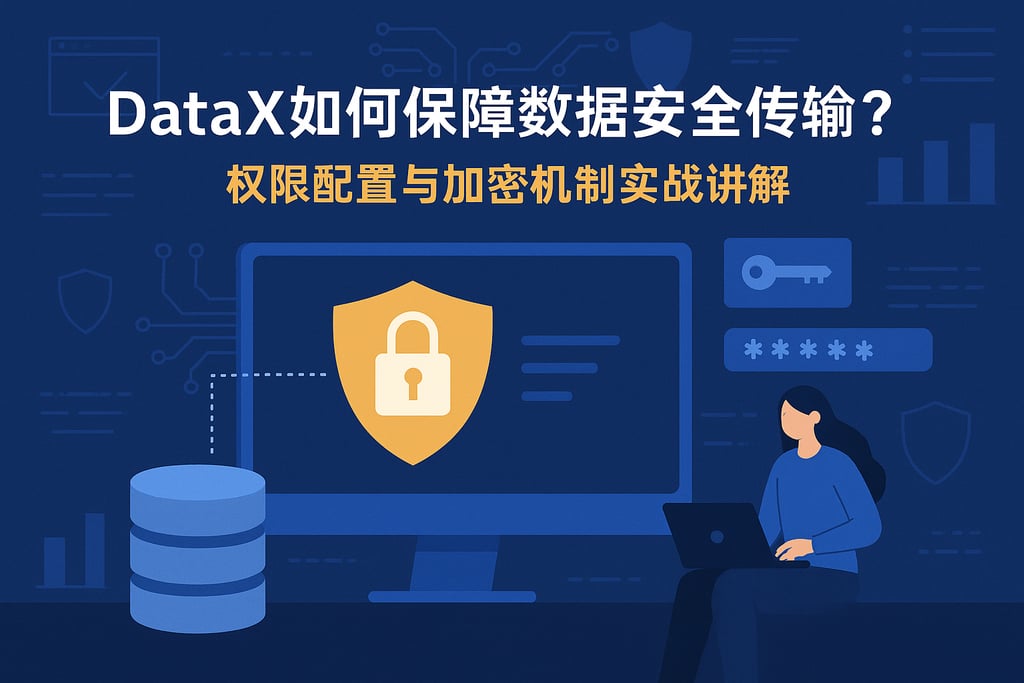 DataX如何保障数据安全传输？权限配置与加密机制实战讲解