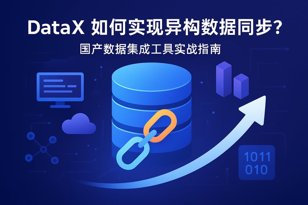 DataX如何实现异构数据同步？国产数据集成工具实战指南