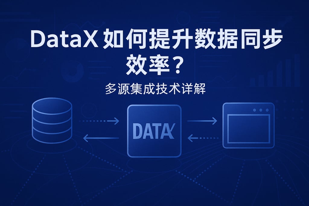 DataX如何提升数据同步效率？多源集成技术详解