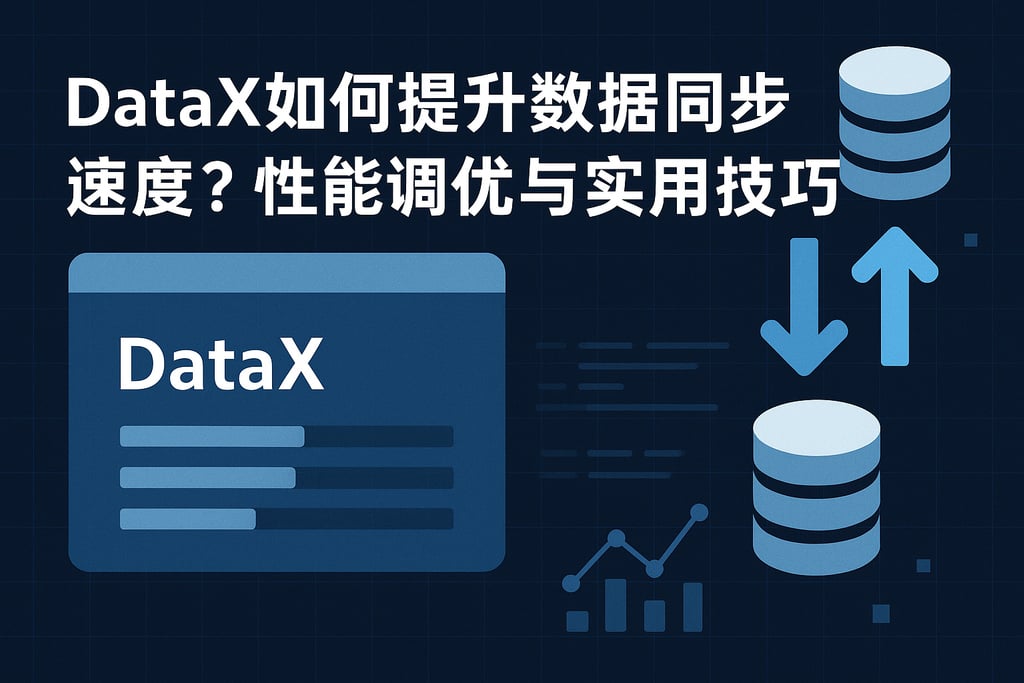 DataX如何提升数据同步速度？性能调优与实用技巧