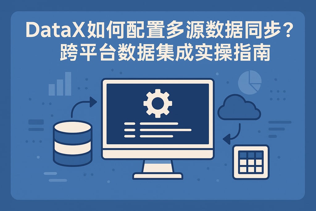 DataX如何配置多源数据同步？跨平台数据集成实操指南