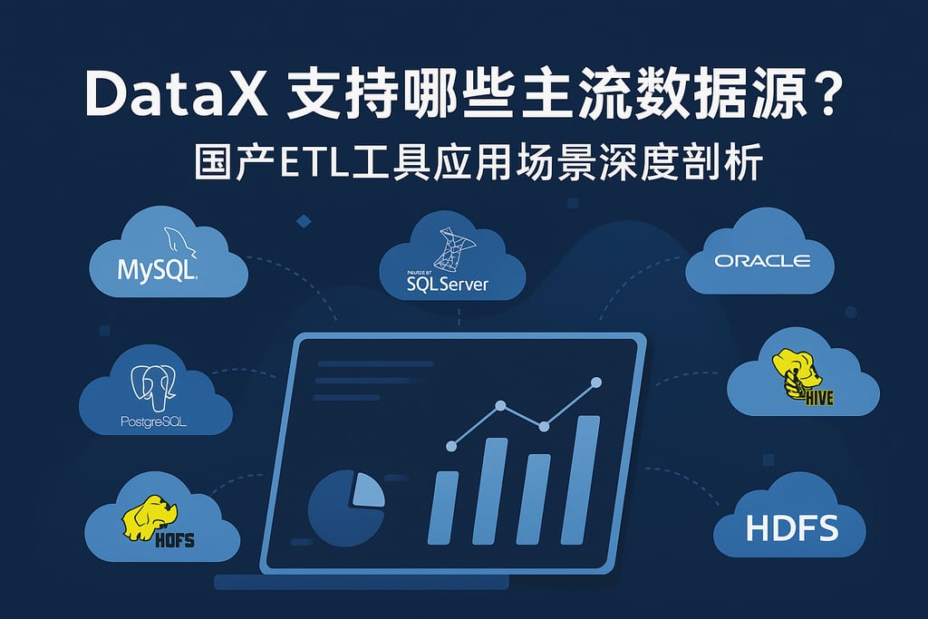 DataX支持哪些主流数据源？国产ETL工具应用场景深度剖析