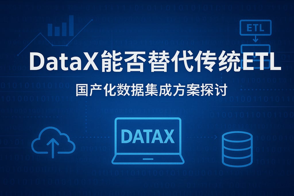 DataX能否替代传统ETL？国产化数据集成方案探讨