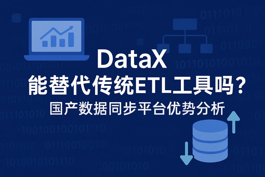 DataX能替代传统ETL工具吗？国产数据同步平台优势分析