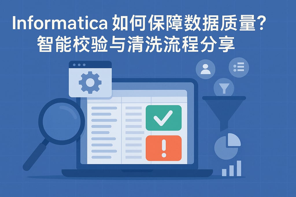Informatica如何保障数据质量？智能校验与清洗流程分享