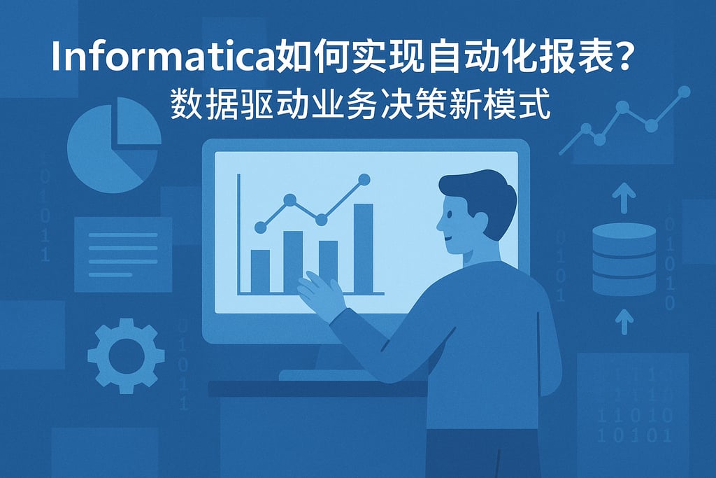 Informatica如何实现自动化报表？数据驱动业务决策新模式