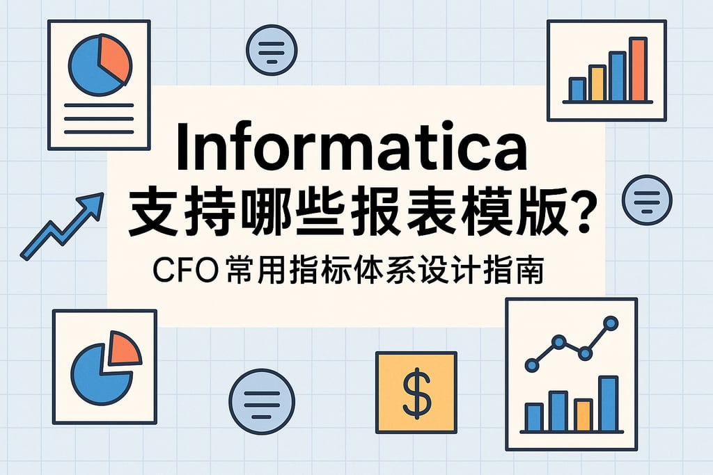 Informatica支持哪些报表模板？CFO常用指标体系设计指南