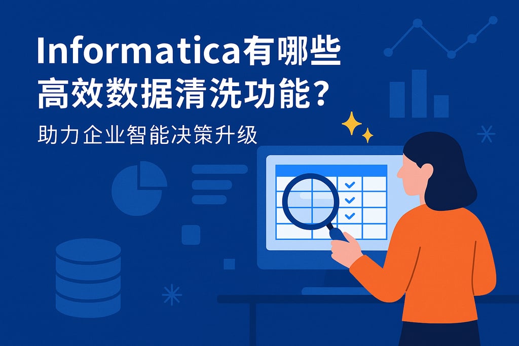 Informatica有哪些高效数据清洗功能？助力企业智能决策升级