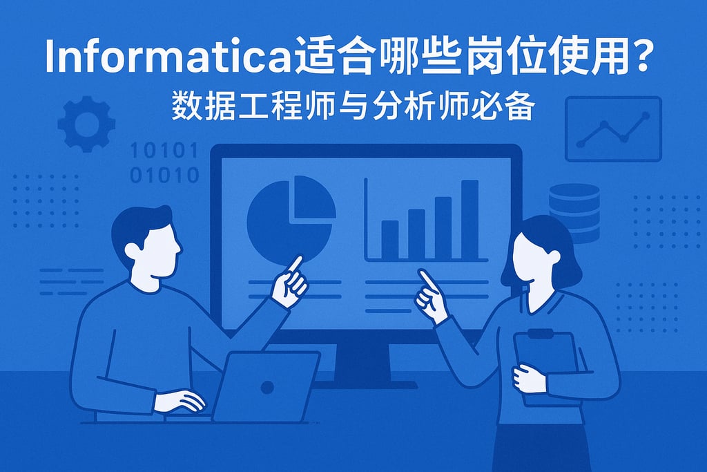 Informatica适合哪些岗位使用？数据工程师与分析师必备