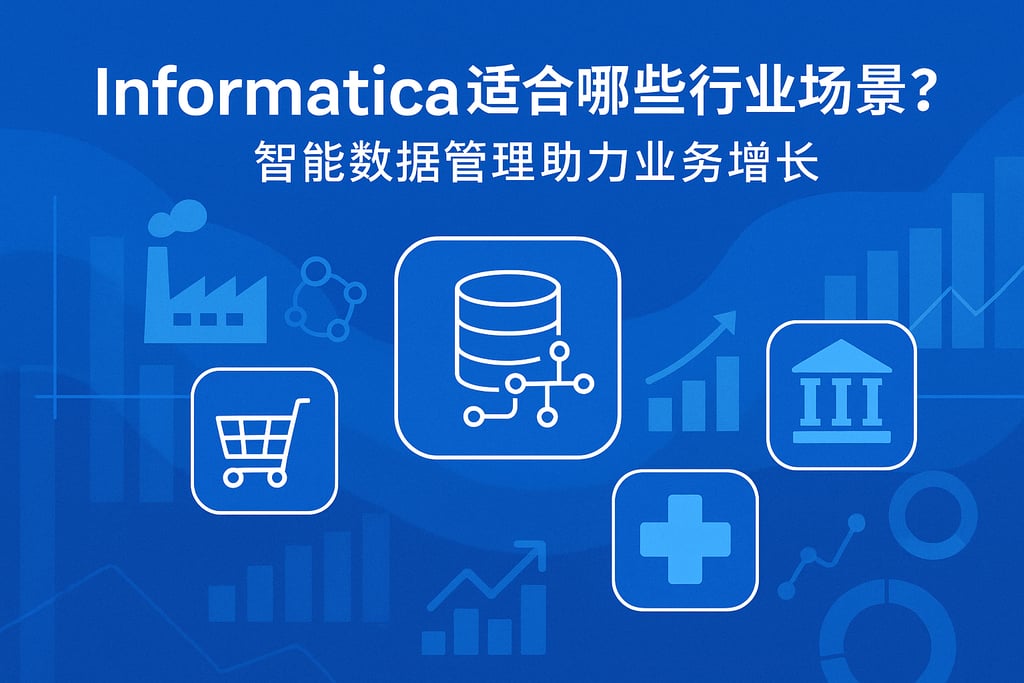 Informatica适合哪些行业场景？智能数据管理助力业务增长