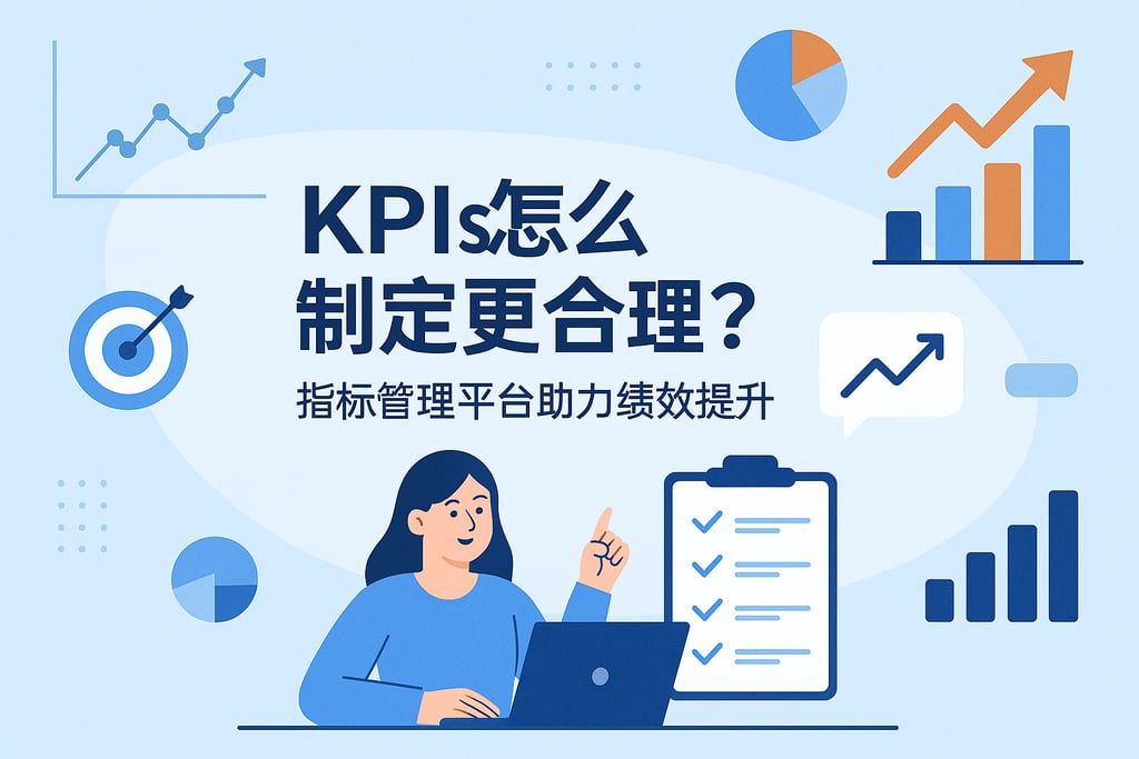 KPIs怎么制定更合理?指标管理平台助力绩效提升 | 帆软数字化转型知识库