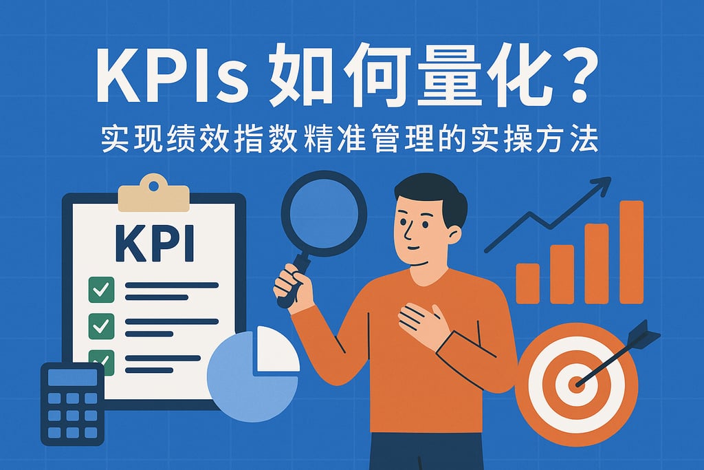 KPIs如何量化？实现绩效指标精准管理的实操方法