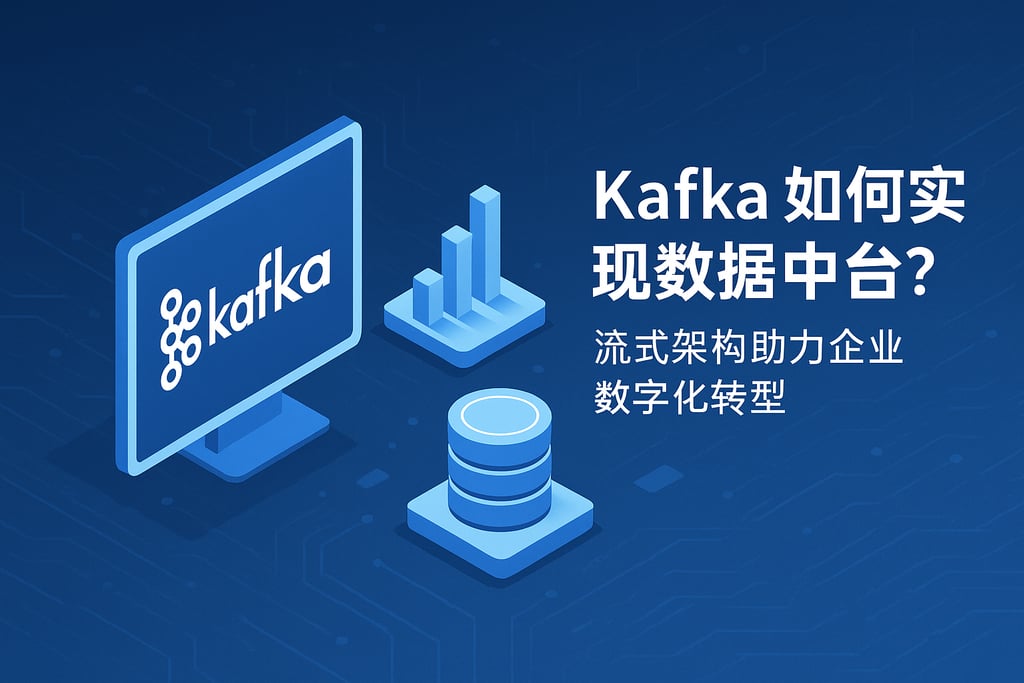 Kafka如何实现数据中台？流式架构助力企业数字化转型