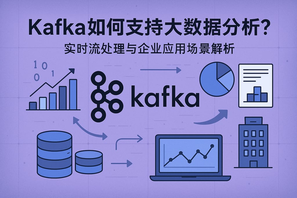Kafka如何支持大数据分析？实时流处理与企业应用场景解析
