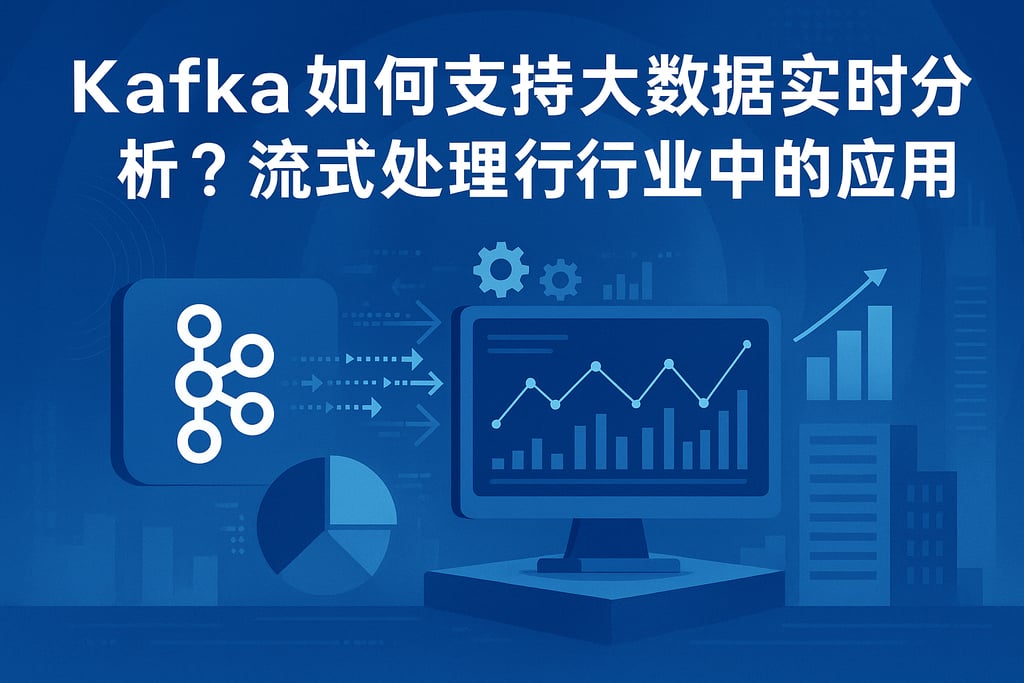 Kafka如何支持大数据实时分析？流式处理在行业中的应用