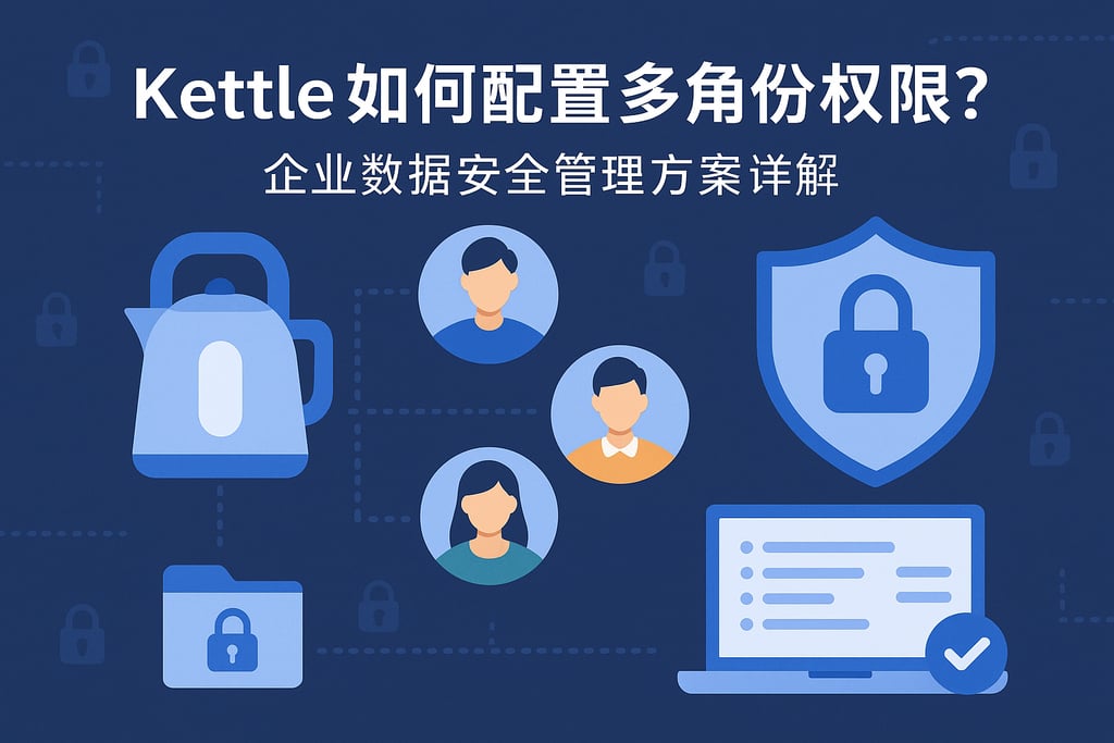 Kettle如何配置多角色权限？企业数据安全管理方案详解