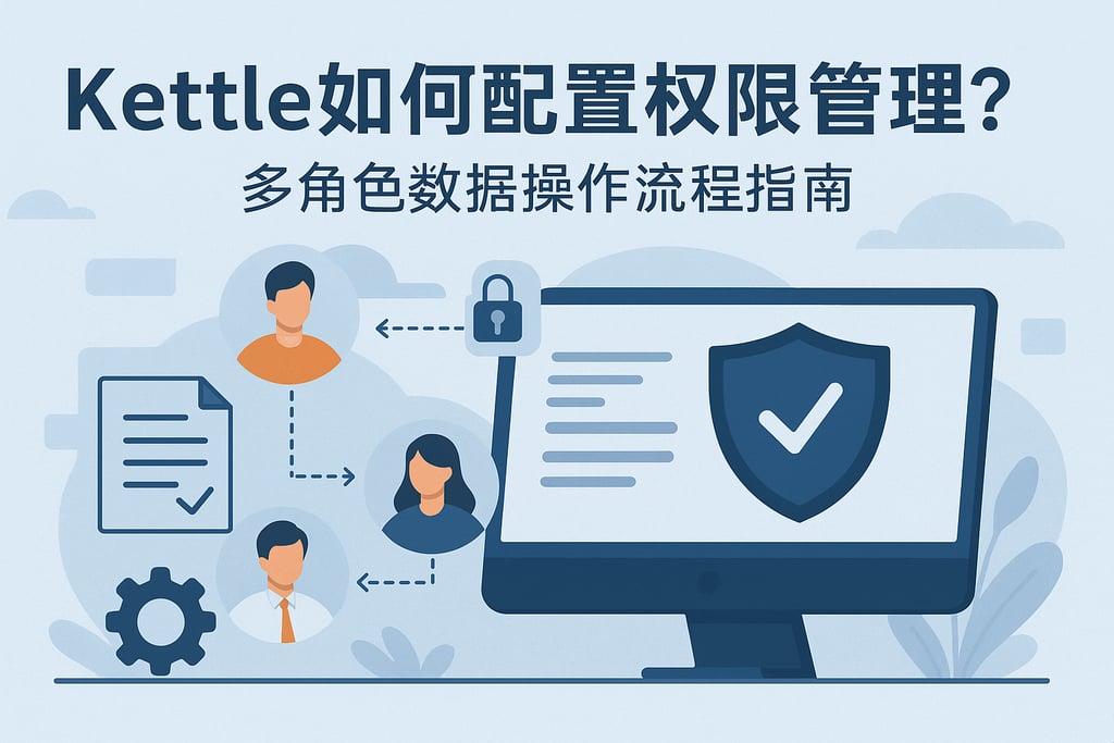 Kettle如何配置权限管理？多角色数据操作流程指南