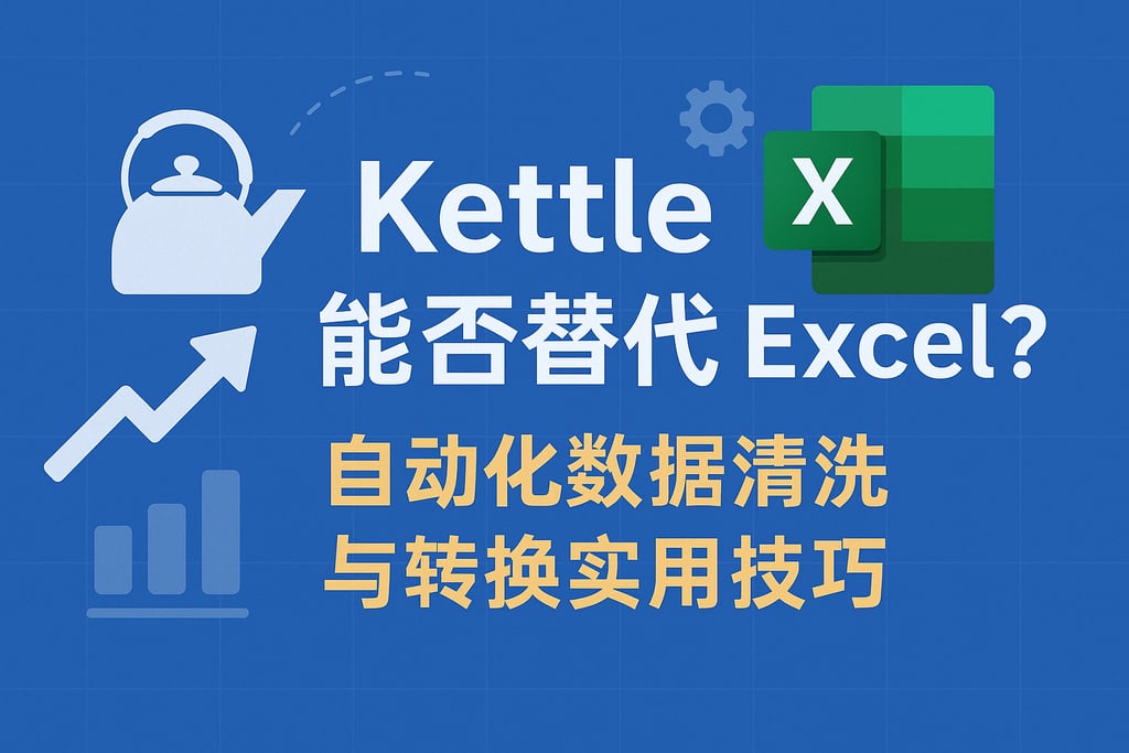 Kettle能否替代Excel？自动化数据清洗与转换实用技巧