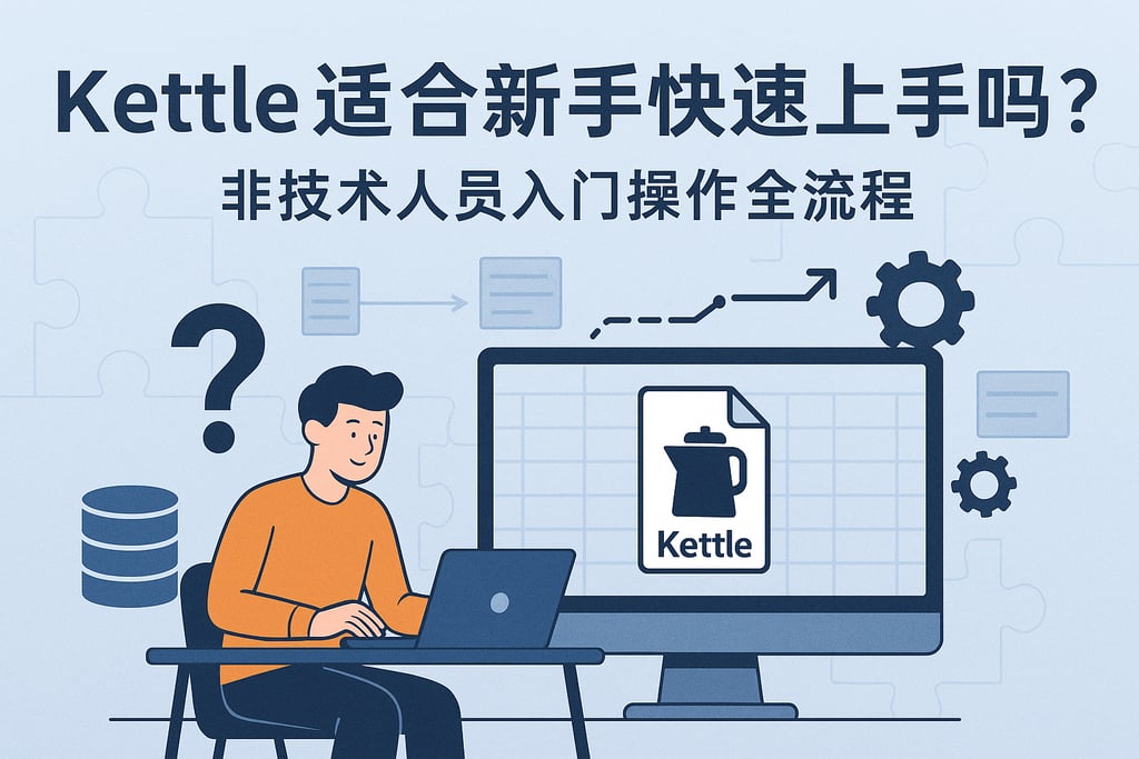 Kettle适合新手快速上手吗？非技术人员入门操作全流程