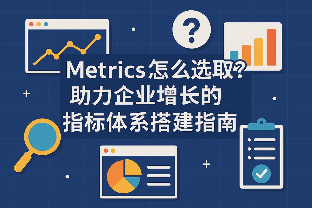 Metrics怎么选取？助力企业增长的指标体系搭建指南