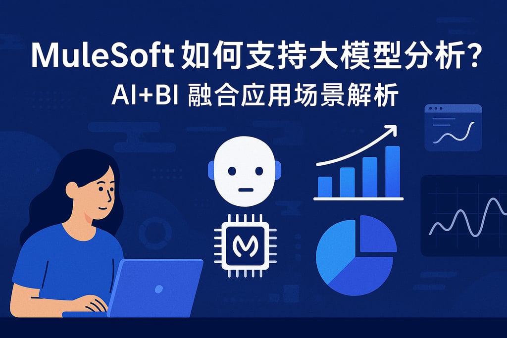 Mulesoft如何支持大模型分析？AI+BI融合应用场景解析