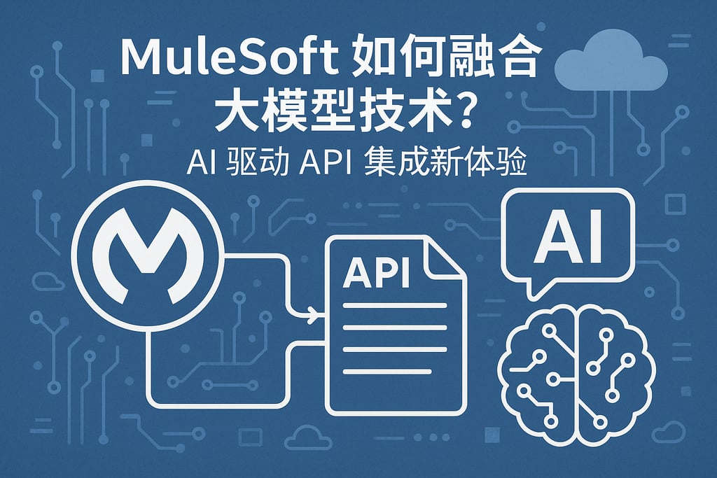 Mulesoft如何融合大模型技术？AI驱动API集成新体验