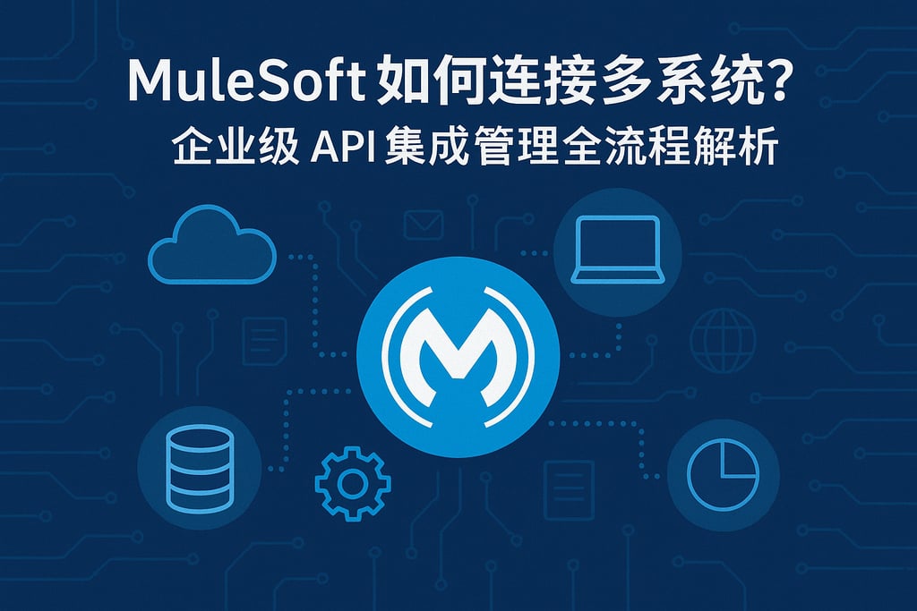 Mulesoft如何连接多系统？企业级API集成管理全流程解析