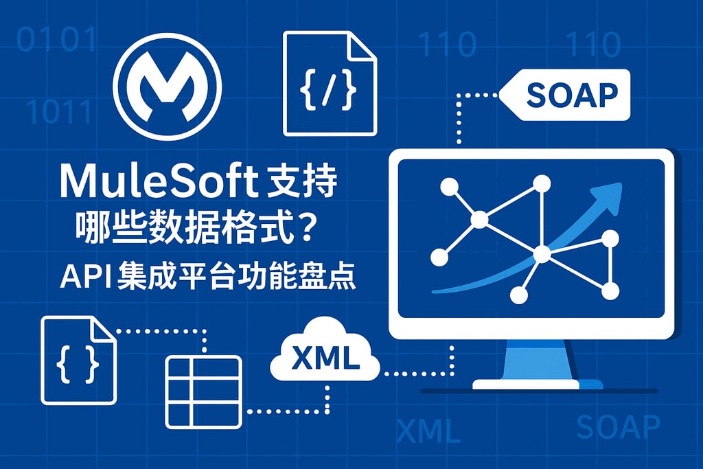 Mulesoft支持哪些数据格式？API集成平台功能盘点