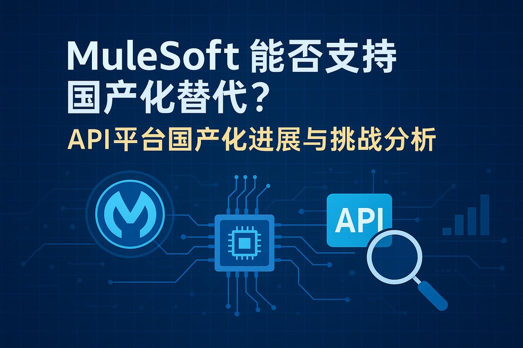 Mulesoft能否支持国产化替代？API平台国产化进展与挑战分析