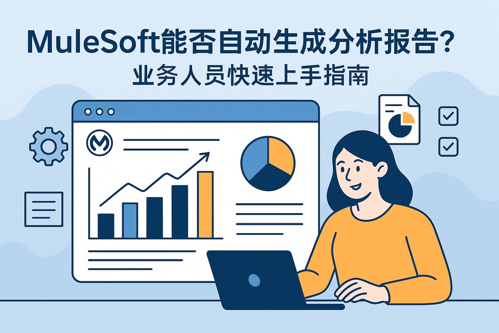 Mulesoft能否自动生成分析报告？业务人员快速上手指南