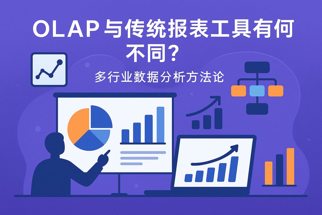 OLAP与传统报表工具有何不同？多行业数据分析方法论