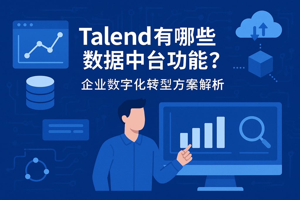 Talend有哪些数据中台功能？企业数字化转型方案解析 | 帆软数字化转型知识库