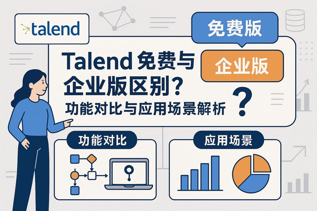 Talend免费版与企业版区别？功能对比与应用场景解析