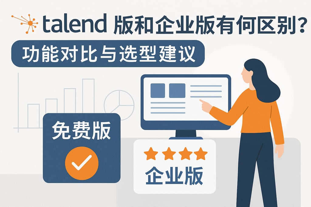 Talend免费版和企业版有何区别？功能对比与选型建议
