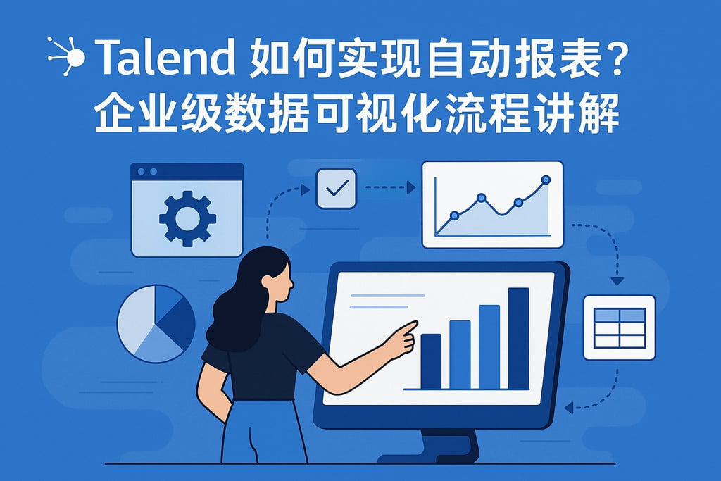 Talend如何实现自动报表？企业级数据可视化流程讲解