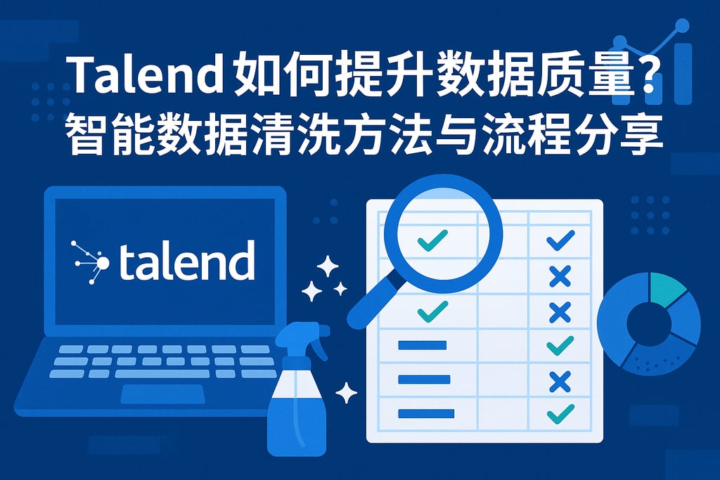 Talend如何提升数据质量？智能数据清洗方法与流程分享