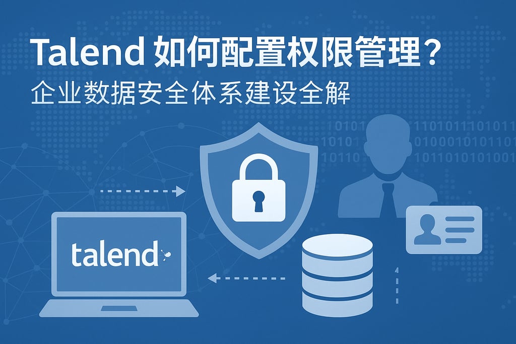 Talend如何配置权限管理？企业数据安全体系建设全解