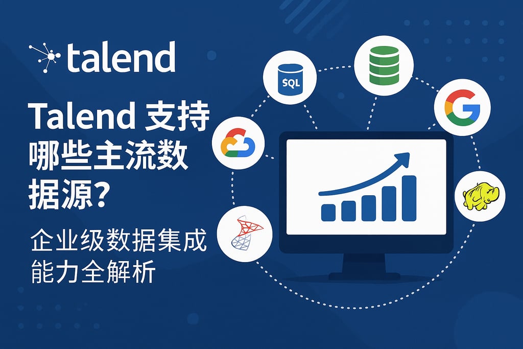 Talend支持哪些主流数据源？企业级数据集成能力全解析